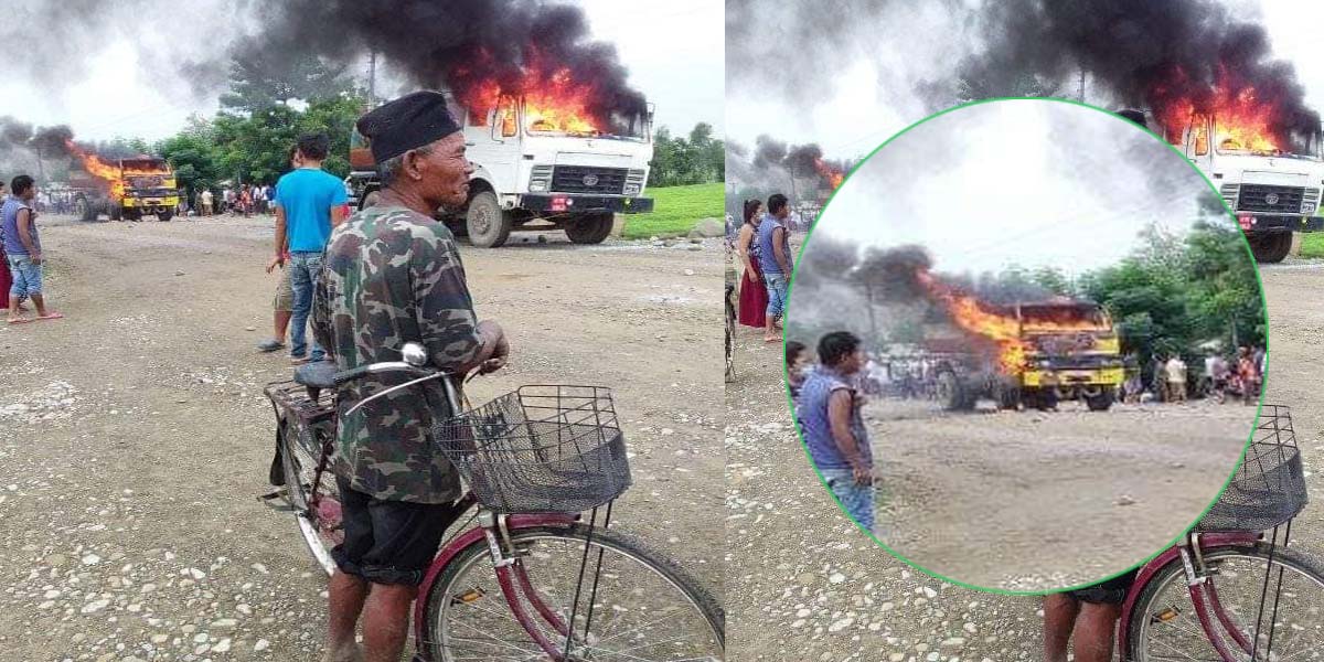 कञ्चनपुरमा ट्याङ्करको ठक्करबाट एक जनाको मृत्यु