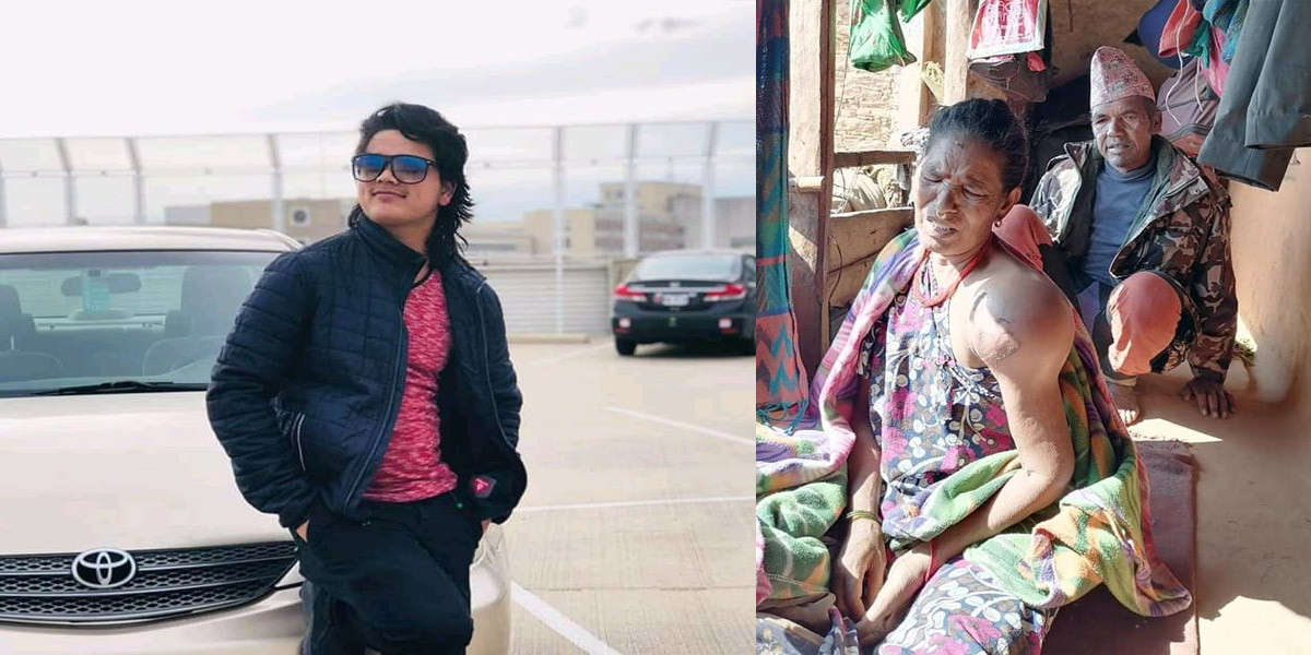 मोहन थ्यायतको पहलमा क्यान्सर पिडित सुकी दमाईलाई  ३० हजार आर्थिक सहयोग