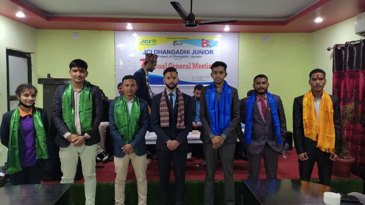 धनगढी जुनियर जेसीजको अध्यक्षमा पाण्डेय